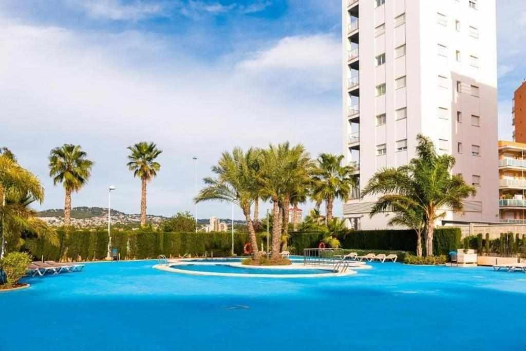 Apartment With Sea View Pool & Private Parking Calpe Kültér fotó