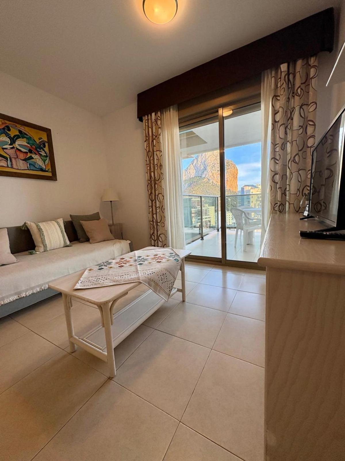 Apartment With Sea View Pool & Private Parking Calpe Kültér fotó