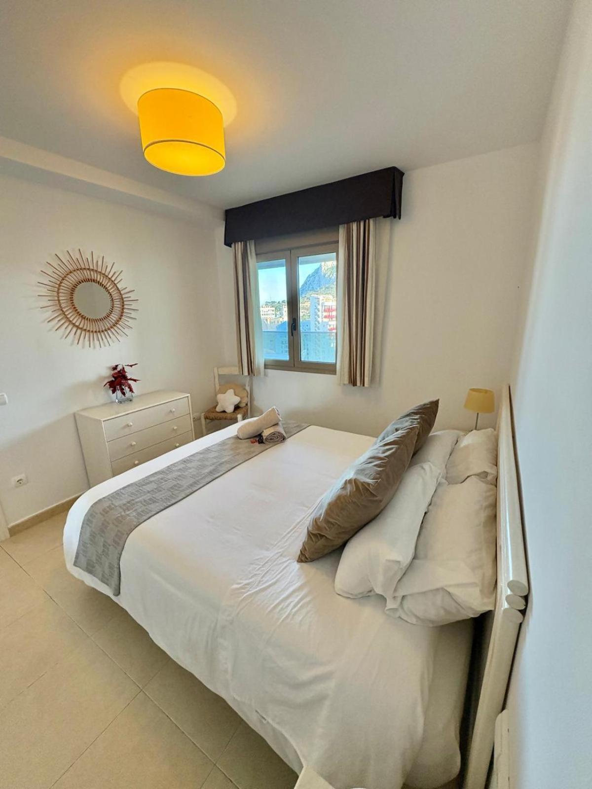 Apartment With Sea View Pool & Private Parking Calpe Kültér fotó