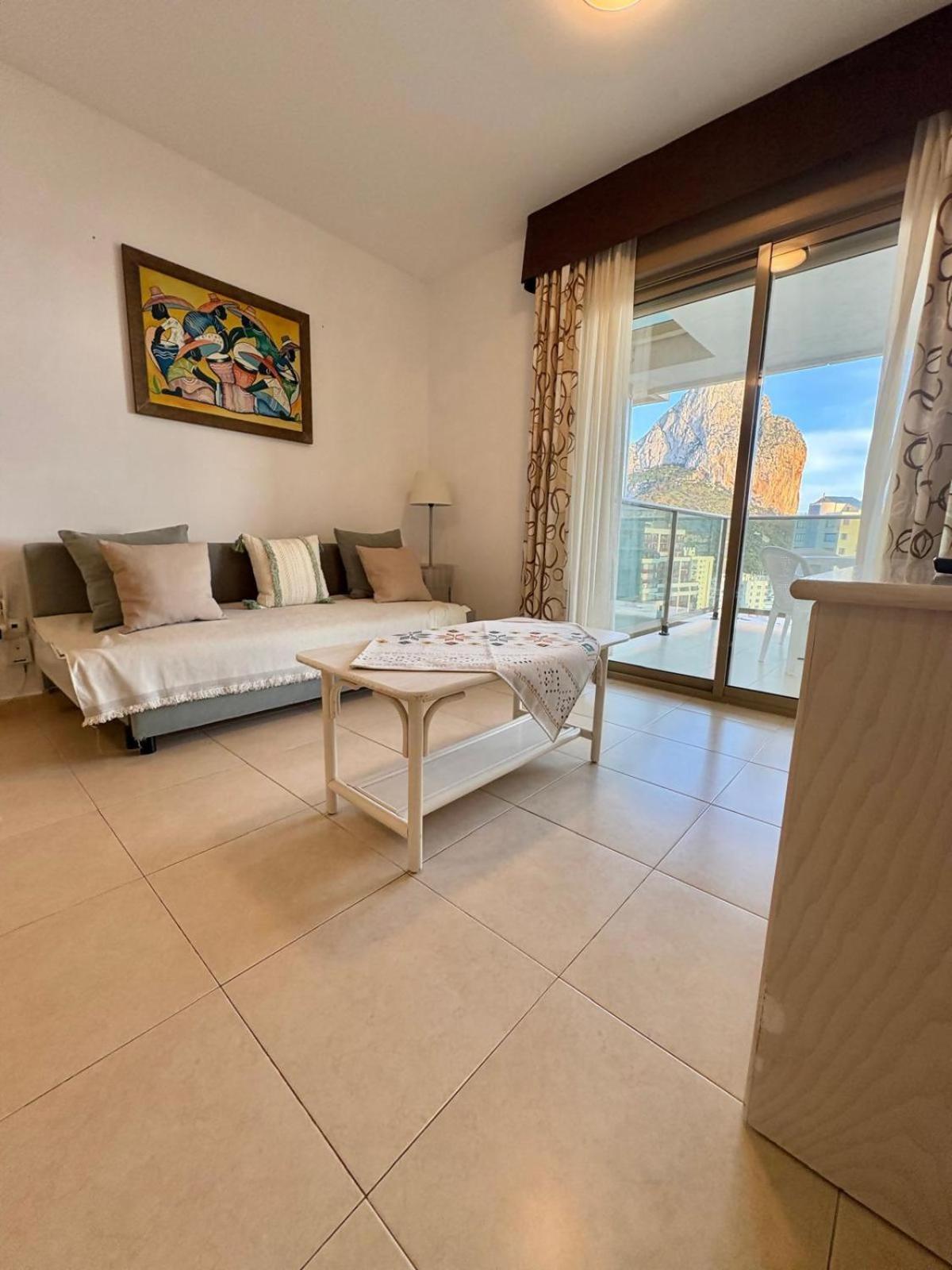 Apartment With Sea View Pool & Private Parking Calpe Kültér fotó